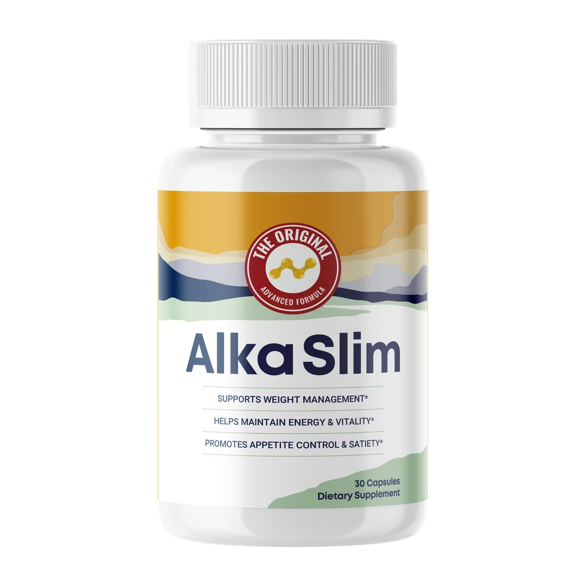 AlkaSlim supplement bottle